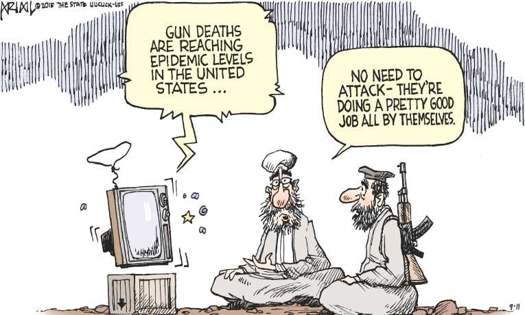 Political/Editorial Cartoon by Robert Ariail on In Other News