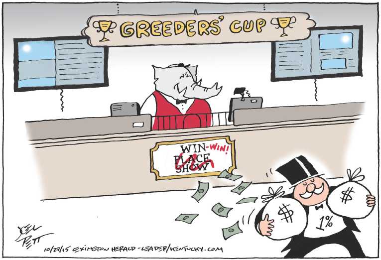 Political/Editorial Cartoon by Joel Pett, Lexington Herald-Leader, CWS/CartoonArts Intl. on In Other News