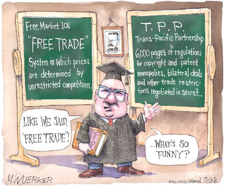Political/Editorial Cartoon by Matt Wuerker, Politico on In Other News