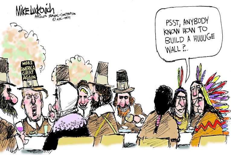 Political/Editorial Cartoon by Mike Luckovich, Atlanta Journal-Constitution on In Other News