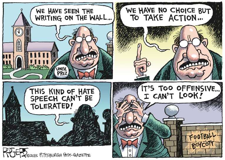 Political/Editorial Cartoon by Rob Rogers, The Pittsburgh Post-Gazette on In Other News