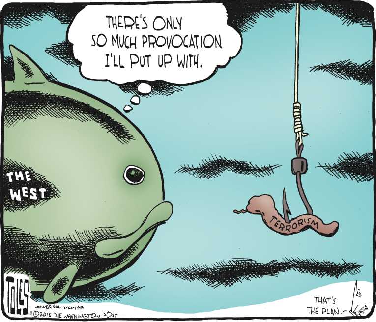 Political/Editorial Cartoon by Tom Toles, Washington Post on Refugee Solution Sought