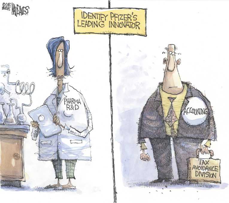 Political/Editorial Cartoon by Matt Davies, Journal News on Drug War Escalating