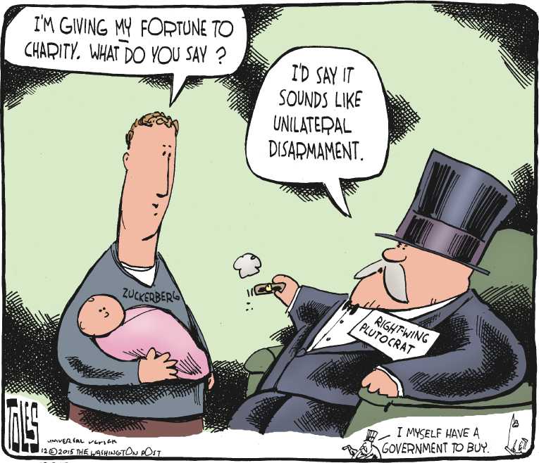 Political/Editorial Cartoon by Tom Toles, Washington Post on In Other News