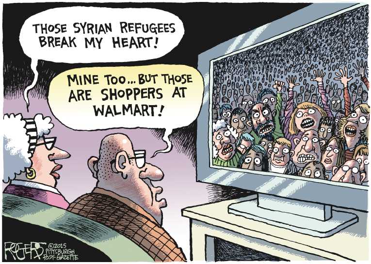 Political/Editorial Cartoon by Rob Rogers, The Pittsburgh Post-Gazette on In Other News