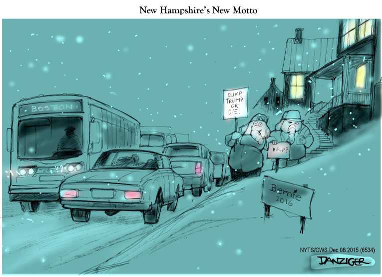 Political/Editorial Cartoon by Jeff Danziger, CWS/CartoonArts Intl. on Trump Widens Lead