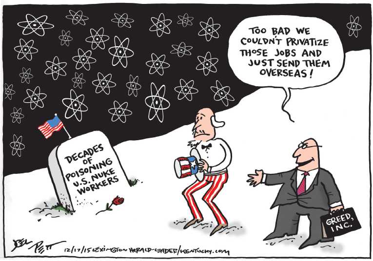 Political/Editorial Cartoon by Joel Pett, Lexington Herald-Leader, CWS/CartoonArts Intl. on In Other News