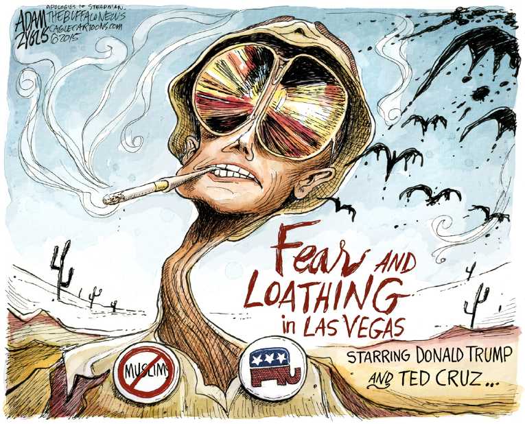 Political/Editorial Cartoon by Adam Zyglis, The Buffalo News on GOP Candidates Offer Solutions