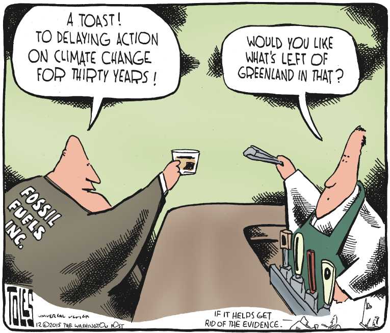 Political/Editorial Cartoon by Tom Toles, Washington Post on In Other News