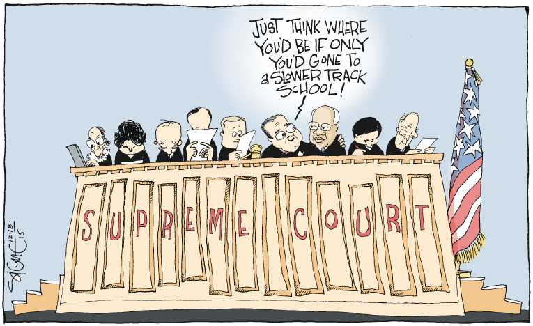 Political/Editorial Cartoon by Signe Wilkinson, Philadelphia Daily News on In Other News