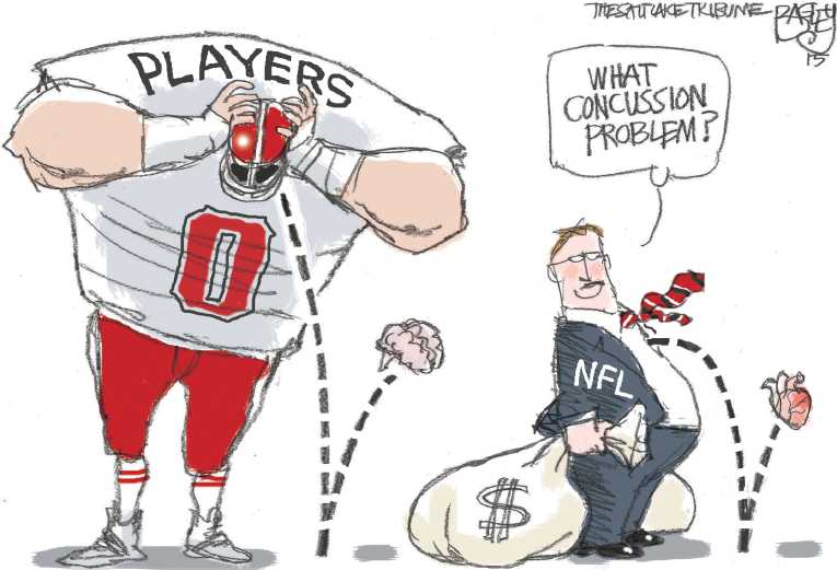 Political/Editorial Cartoon by Pat Bagley, Salt Lake Tribune on In Other News