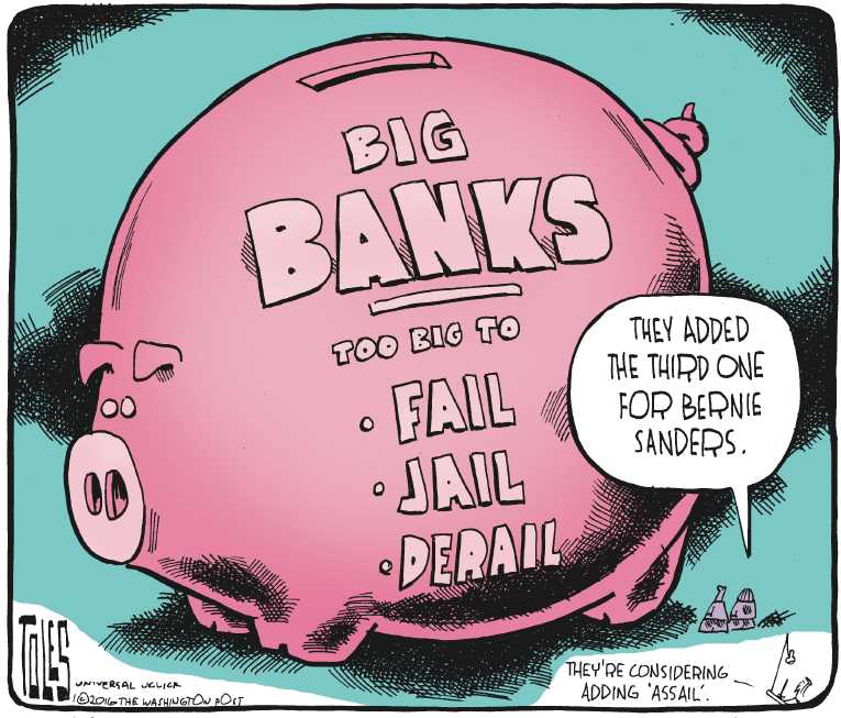 Political/Editorial Cartoon by Tom Toles, Washington Post on US Economy Sputters