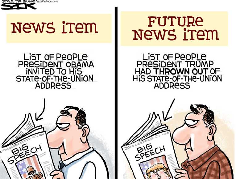 Political/Editorial Cartoon by Steve Sack, Minneapolis Star Tribune on Republicans Gearing Up