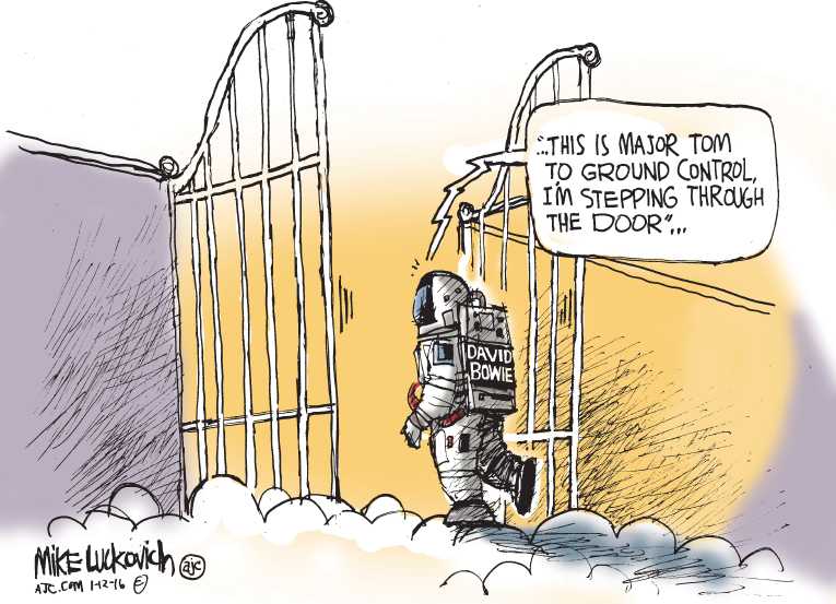 Political/Editorial Cartoon by Mike Luckovich, Atlanta Journal-Constitution on In Other News