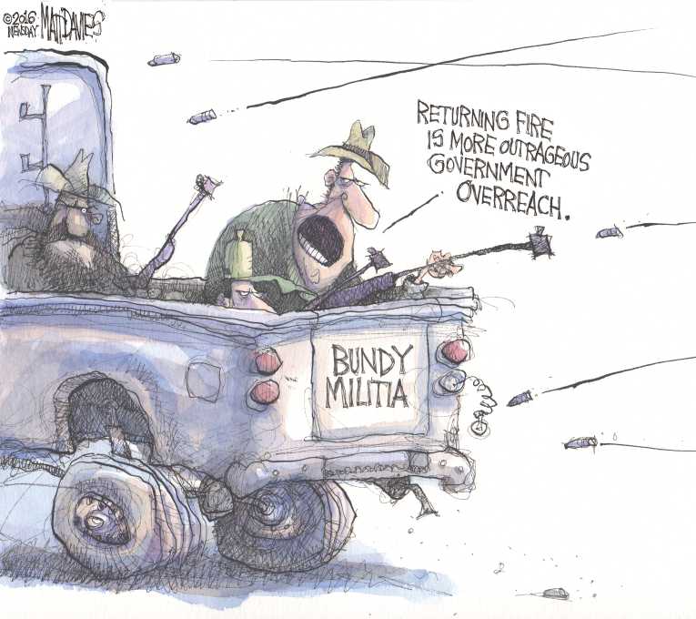 Political/Editorial Cartoon by Matt Davies, Journal News on In Other News