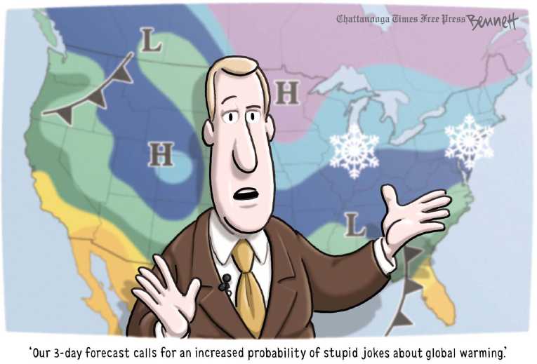 Political/Editorial Cartoon by Clay Bennett, Chattanooga Times Free Press on In Other News