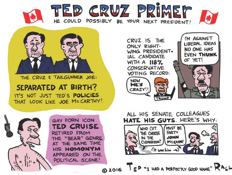 Political/Editorial Cartoon by Ted Rall on Trump Loses