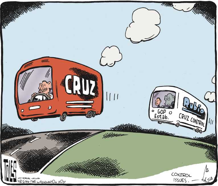Political/Editorial Cartoon by Tom Toles, Washington Post on Trump Loses