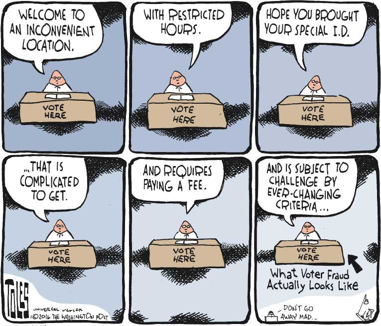 Political/Editorial Cartoon by Tom Toles, Washington Post on In Other News