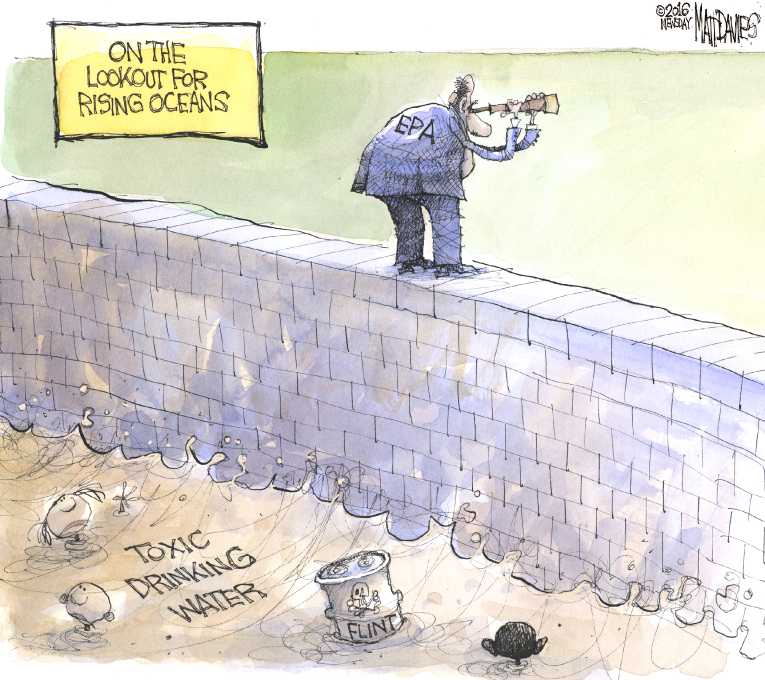 Political/Editorial Cartoon by Matt Davies, Journal News on In Other News