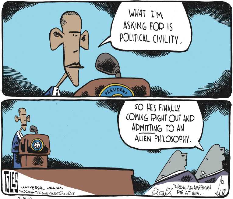 Political/Editorial Cartoon by Tom Toles, Washington Post on In Other News