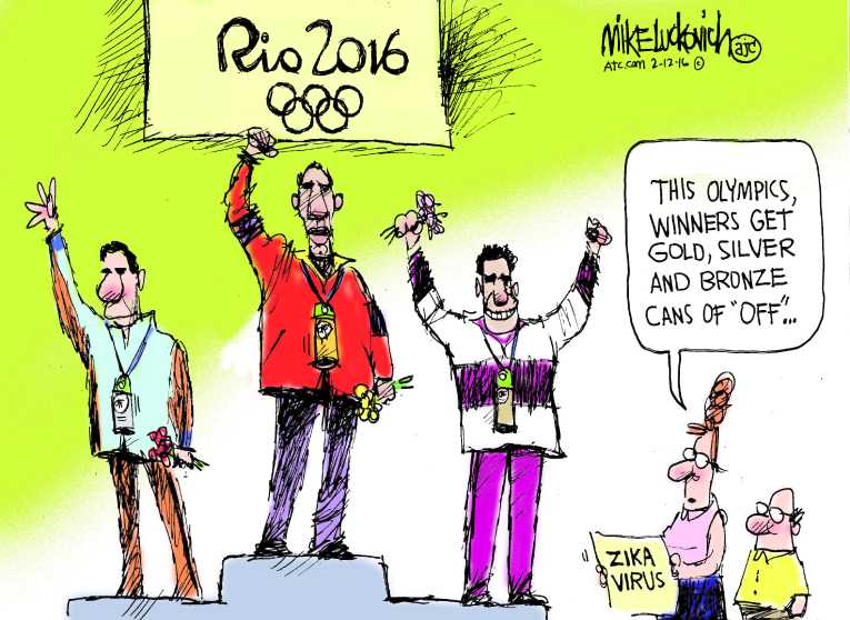 Political/Editorial Cartoon by Mike Luckovich, Atlanta Journal-Constitution on In Other News