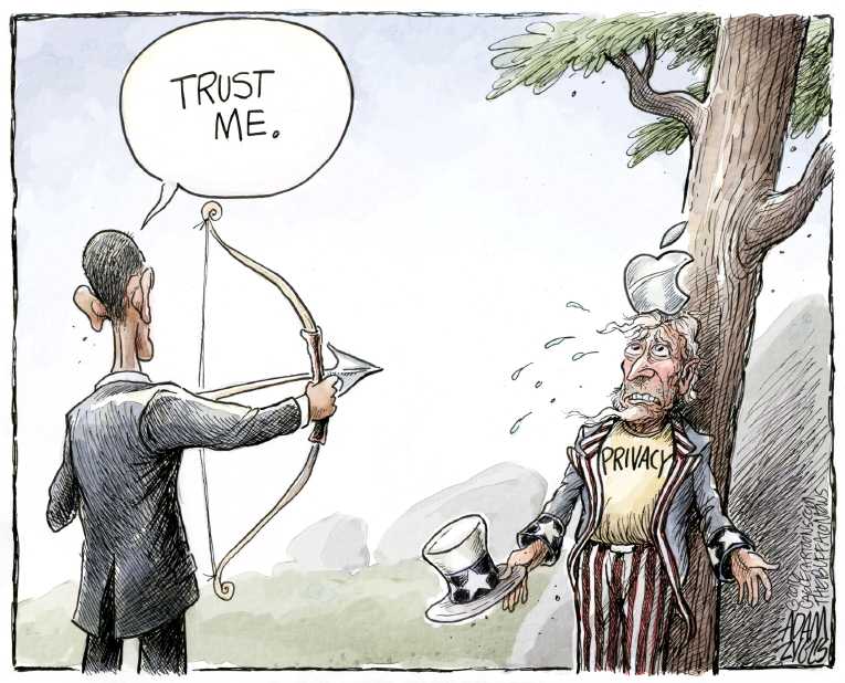 Political/Editorial Cartoon by Adam Zyglis, The Buffalo News on War at Home Escalates