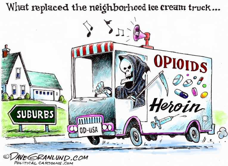 Political/Editorial Cartoon by Dave Granlund on Chemical Attacks Continue
