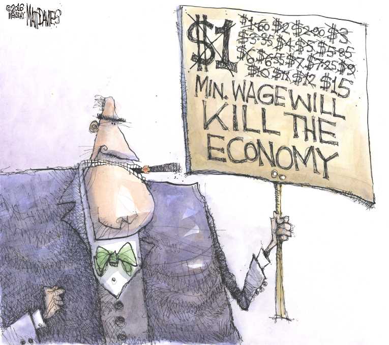 Political/Editorial Cartoon by Matt Davies, Journal News on In Other News