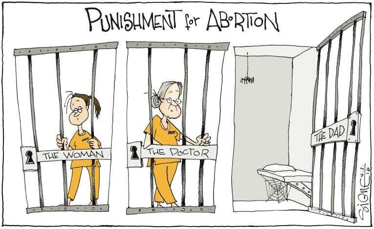 Political/Editorial Cartoon by Signe Wilkinson, Philadelphia Daily News on In Other News