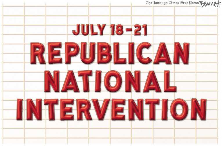Political/editorial cartoon