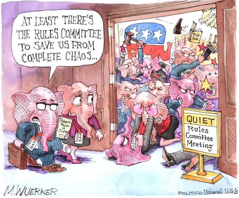 Political/Editorial Cartoon by Matt Wuerker, Politico on Trump Wins New York