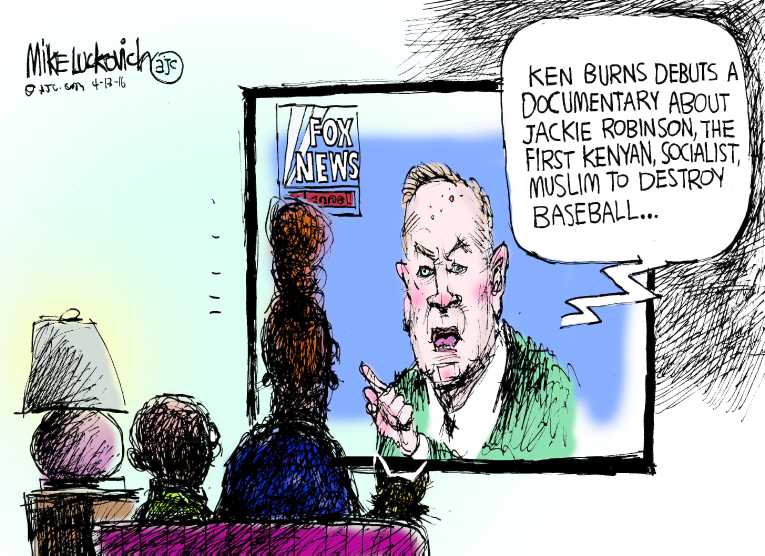 Political/Editorial Cartoon by Mike Luckovich, Atlanta Journal-Constitution on In Other News