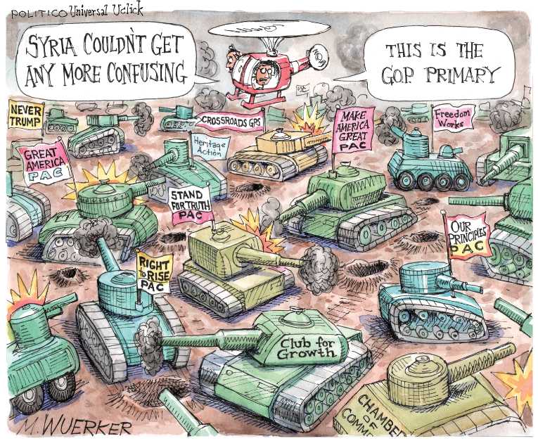 Political/Editorial Cartoon by Matt Wuerker, Politico on In Other News