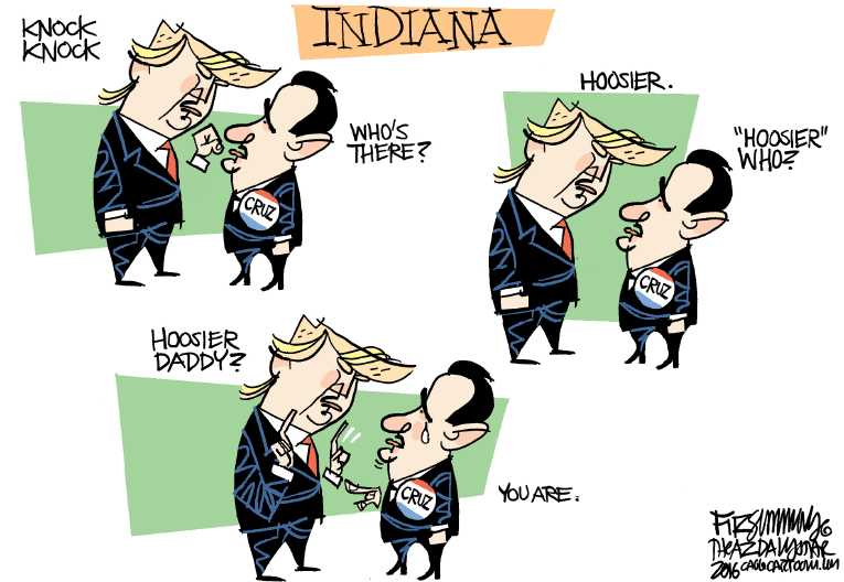 Political/Editorial Cartoon by David Fitzsimmons, Arizona Daily Star, Tucson AZ on Cruz Suspends Campaign
