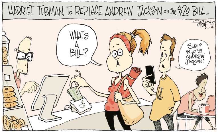 Political/Editorial Cartoon by Signe Wilkinson, Philadelphia Daily News on In Other News