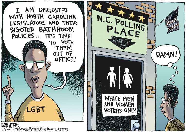 Political/Editorial Cartoon by Rob Rogers, The Pittsburgh Post-Gazette on In Other News