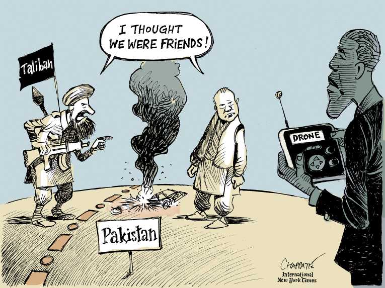 Political/Editorial Cartoon by Patrick Chappatte, International Herald Tribune on In Other News