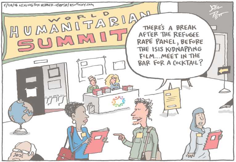 Political/Editorial Cartoon by Joel Pett, Lexington Herald-Leader, CWS/CartoonArts Intl. on In Other News