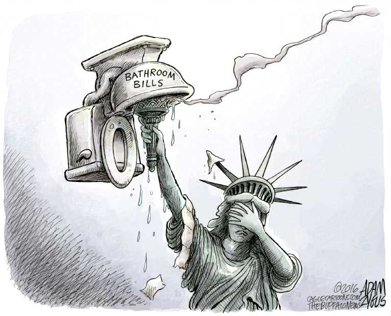 Political/Editorial Cartoon by Adam Zyglis, The Buffalo News on In Other News