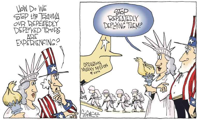Political/Editorial Cartoon by Signe Wilkinson, Philadelphia Daily News on In Other News