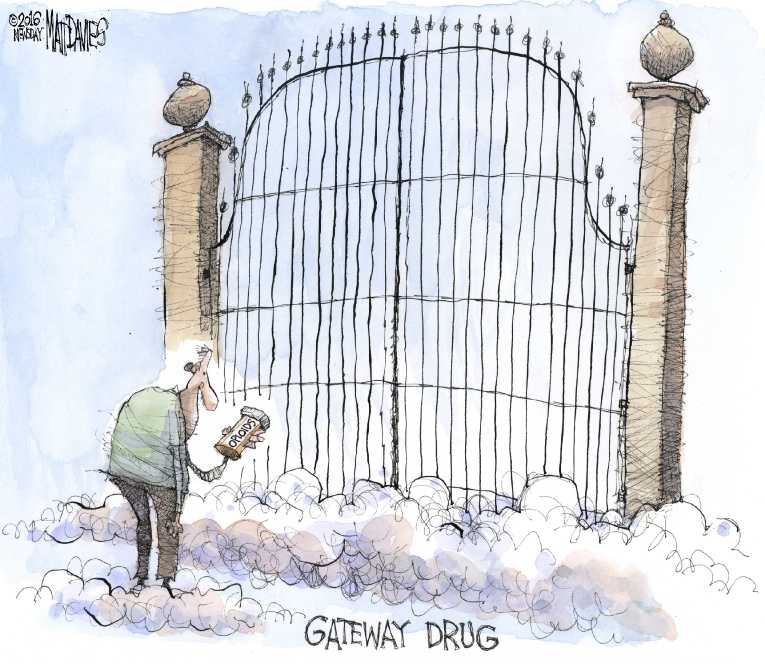 Political/Editorial Cartoon by Matt Davies, Journal News on In Other News