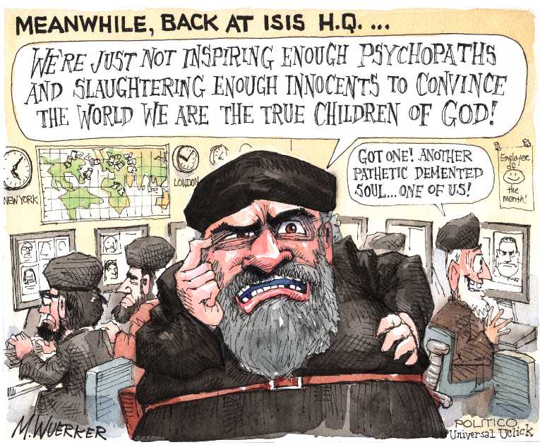 Political/Editorial Cartoon by Matt Wuerker, Politico on Congress Rejects Gun Bills
