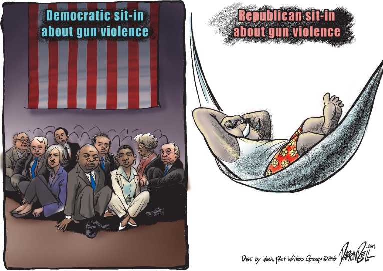 Political/Editorial Cartoon by Darrin Bell, Washington Post Writers Group on GOP Staying the Course