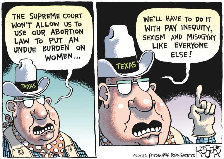 Political/Editorial Cartoon by Rob Rogers, The Pittsburgh Post-Gazette on GOP Working Hard