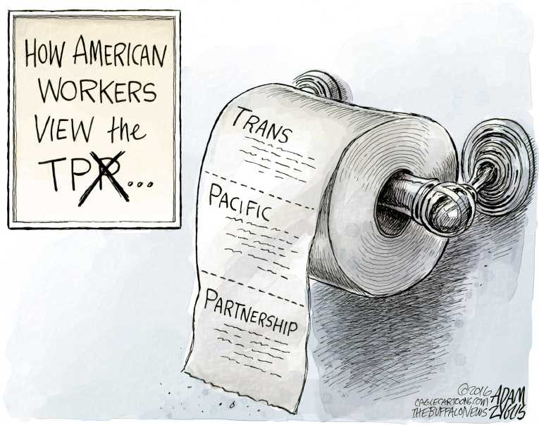 Political/Editorial Cartoon by Adam Zyglis, The Buffalo News on In Other News
