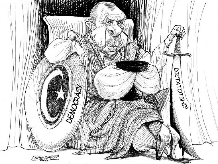 Political/Editorial Cartoon by Petar Pismestrovic, Kleine Zeitung, Austria on In Other News