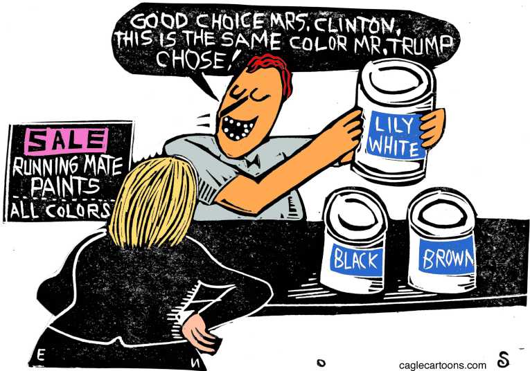 Political/Editorial Cartoon by Randall Enos, Cagle Cartoons on In Other News