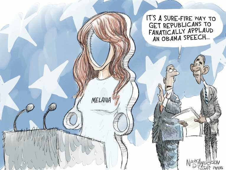 Political/Editorial Cartoon by Nick Anderson, Houston Chronicle on In Other News