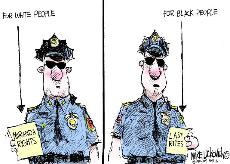 Political/Editorial Cartoon by Mike Luckovich, Atlanta Journal-Constitution on In Other News